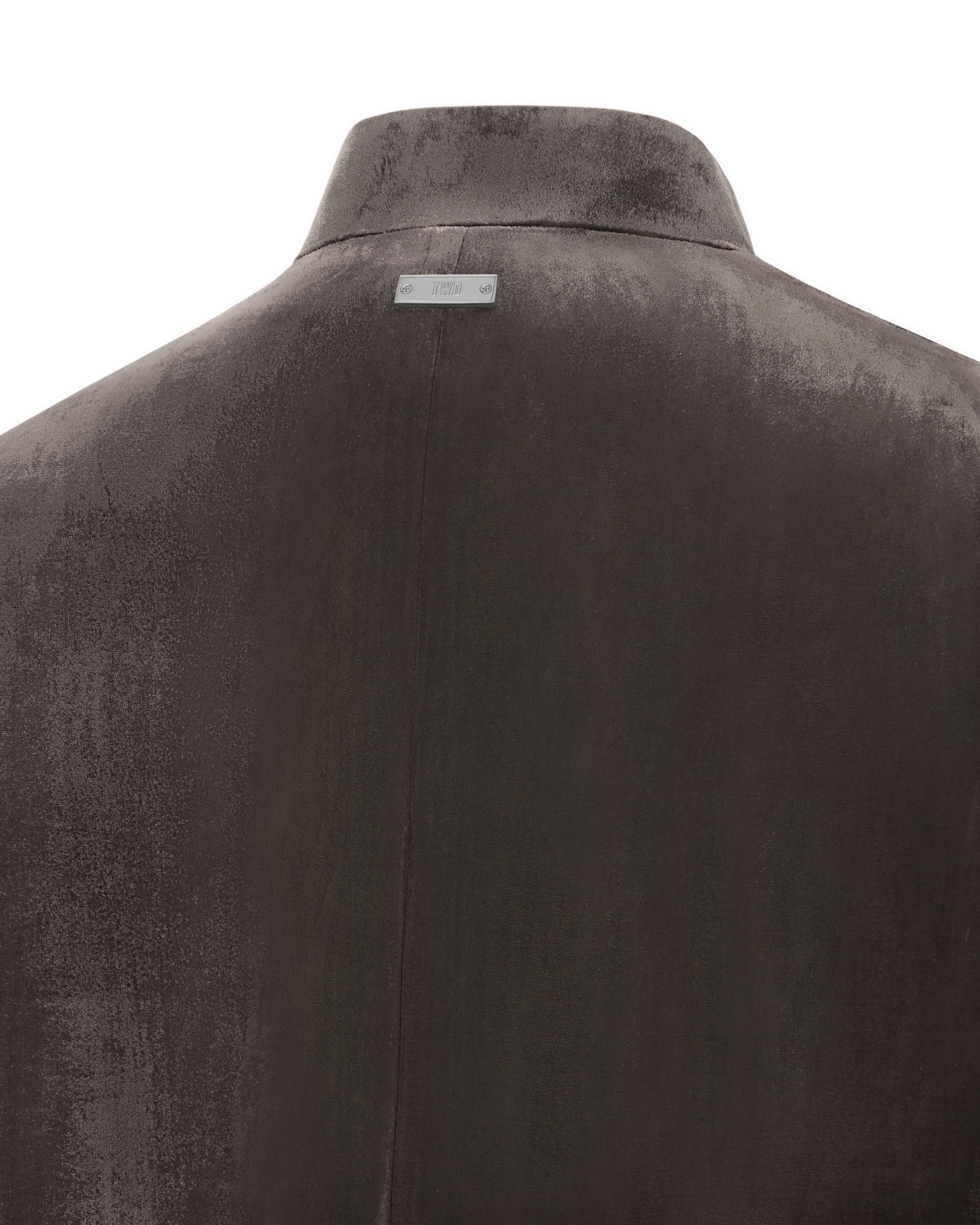 RESET VELVET STAND-COLLAR JACKET