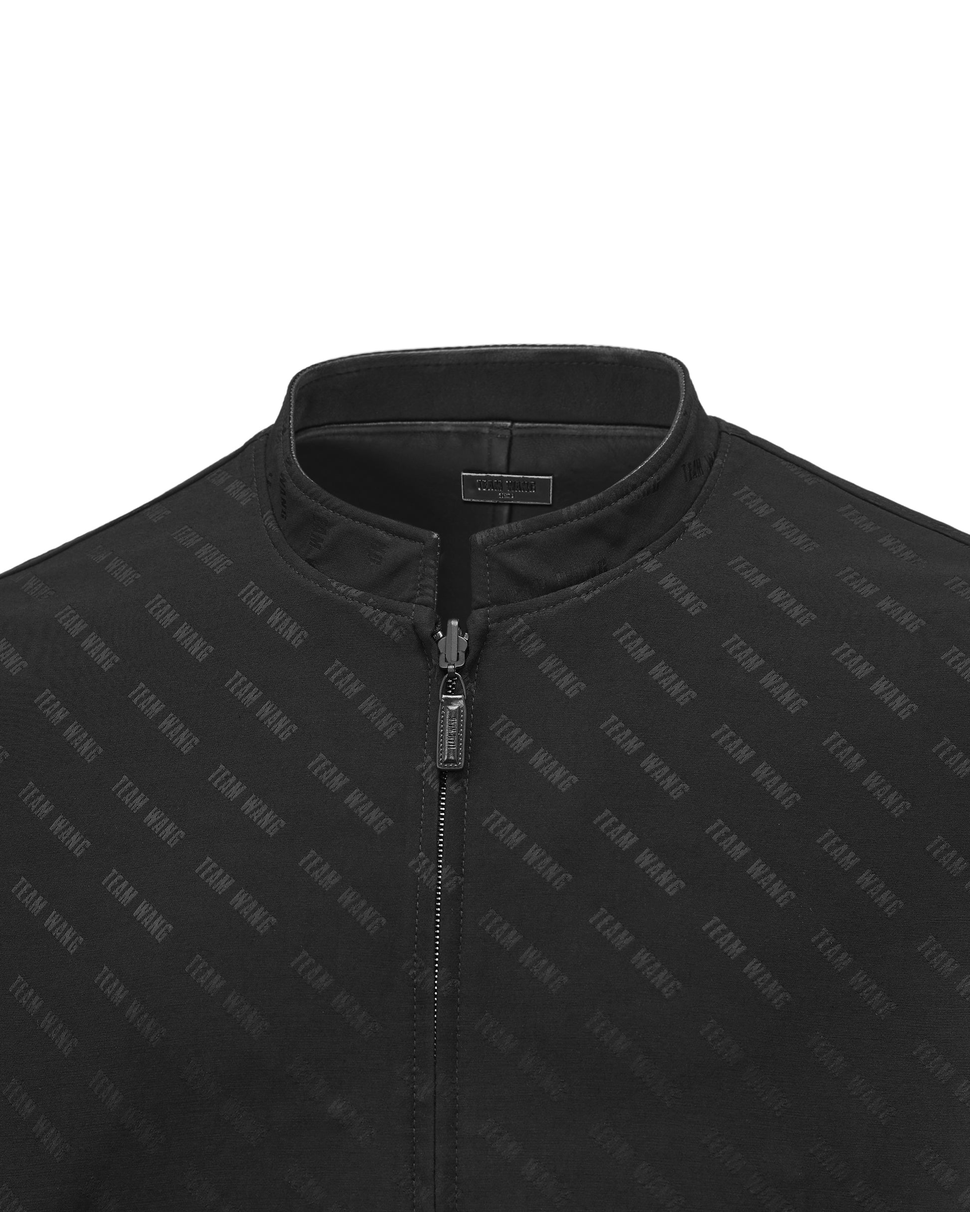 ACCEPTANCE LEATHER ZIP-UP JACKET