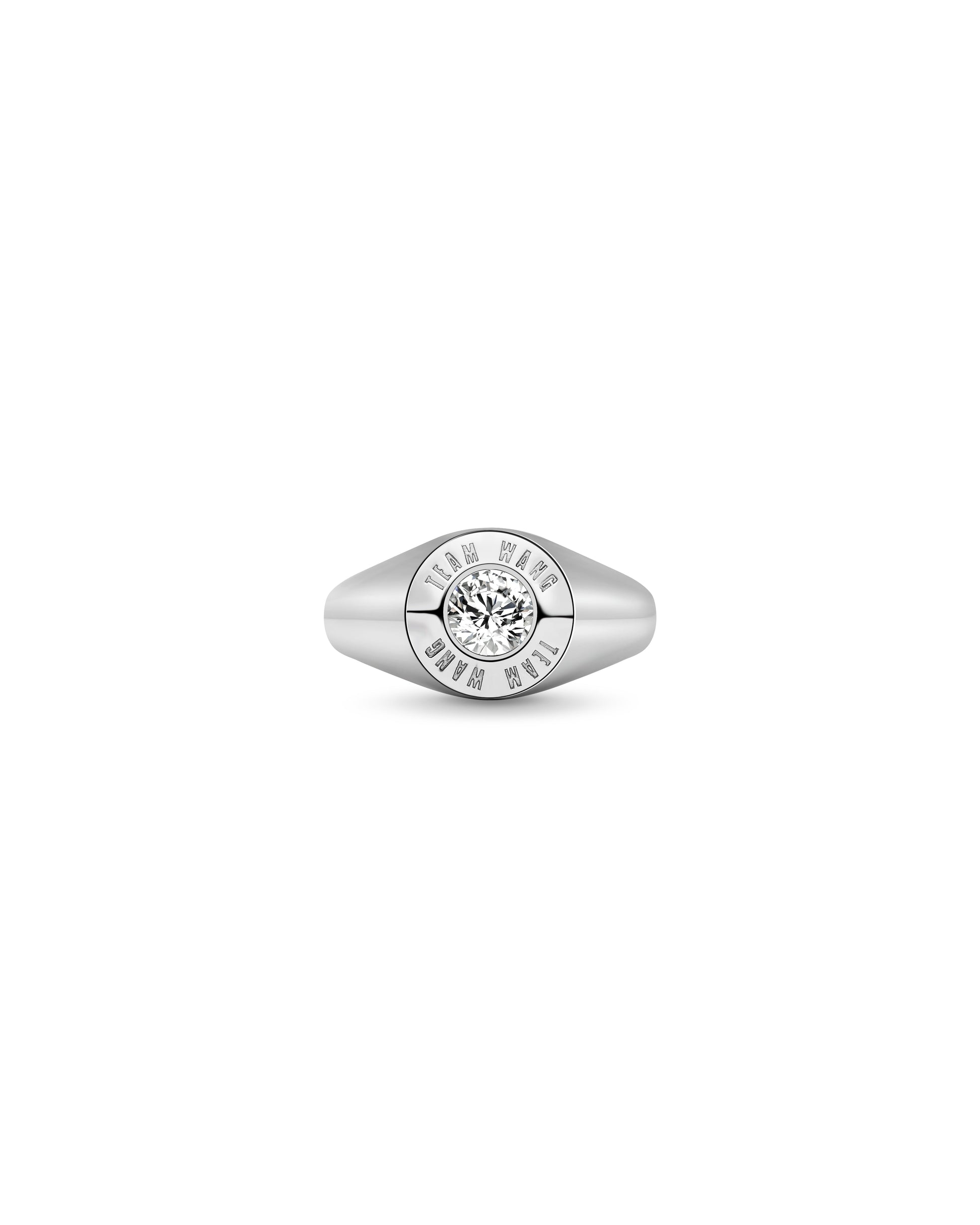 THE ORIGINAL 1  CLASSIC SILVER GEM RING