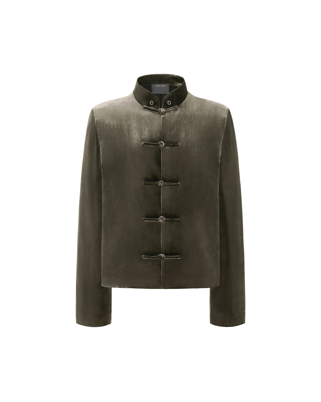 RESET VELVET STAND-COLLAR JACKET