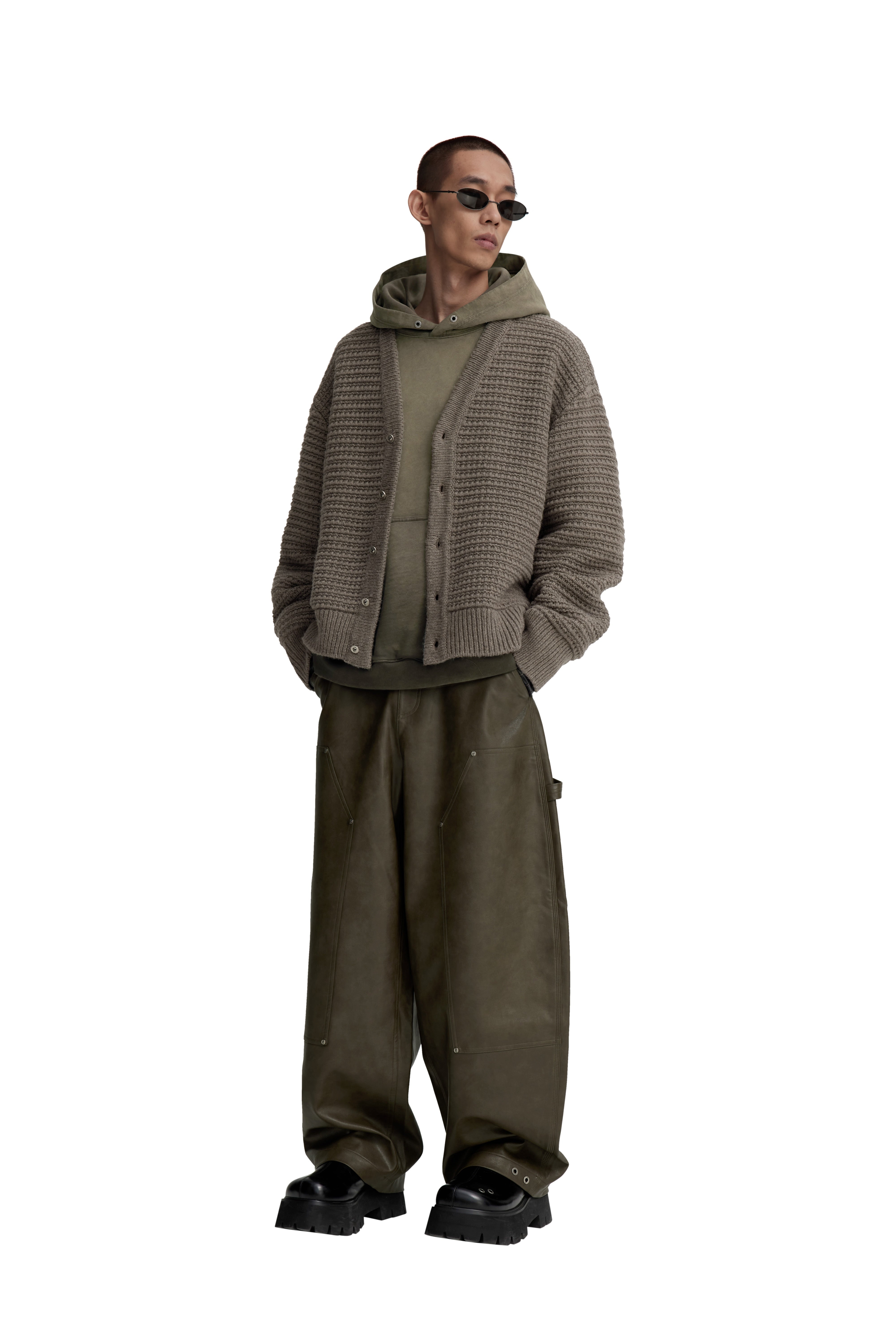 RESET V-NECK CARDIGAN – TEAM WANG design
