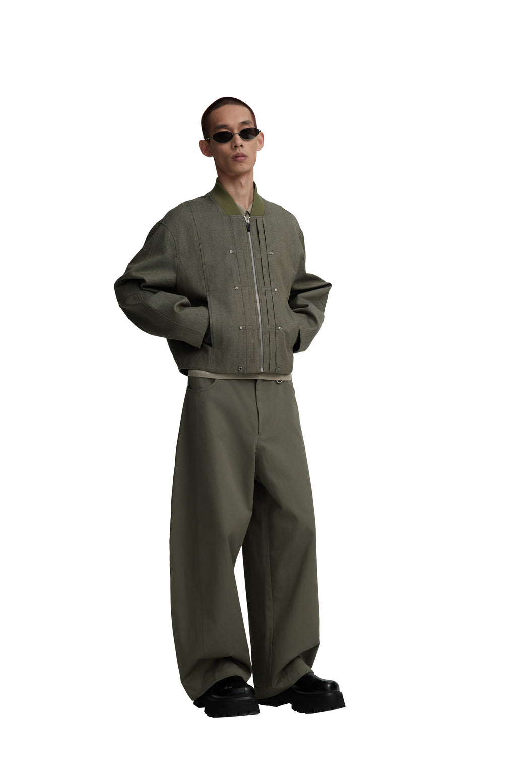 RESET CURVED TROUSERS