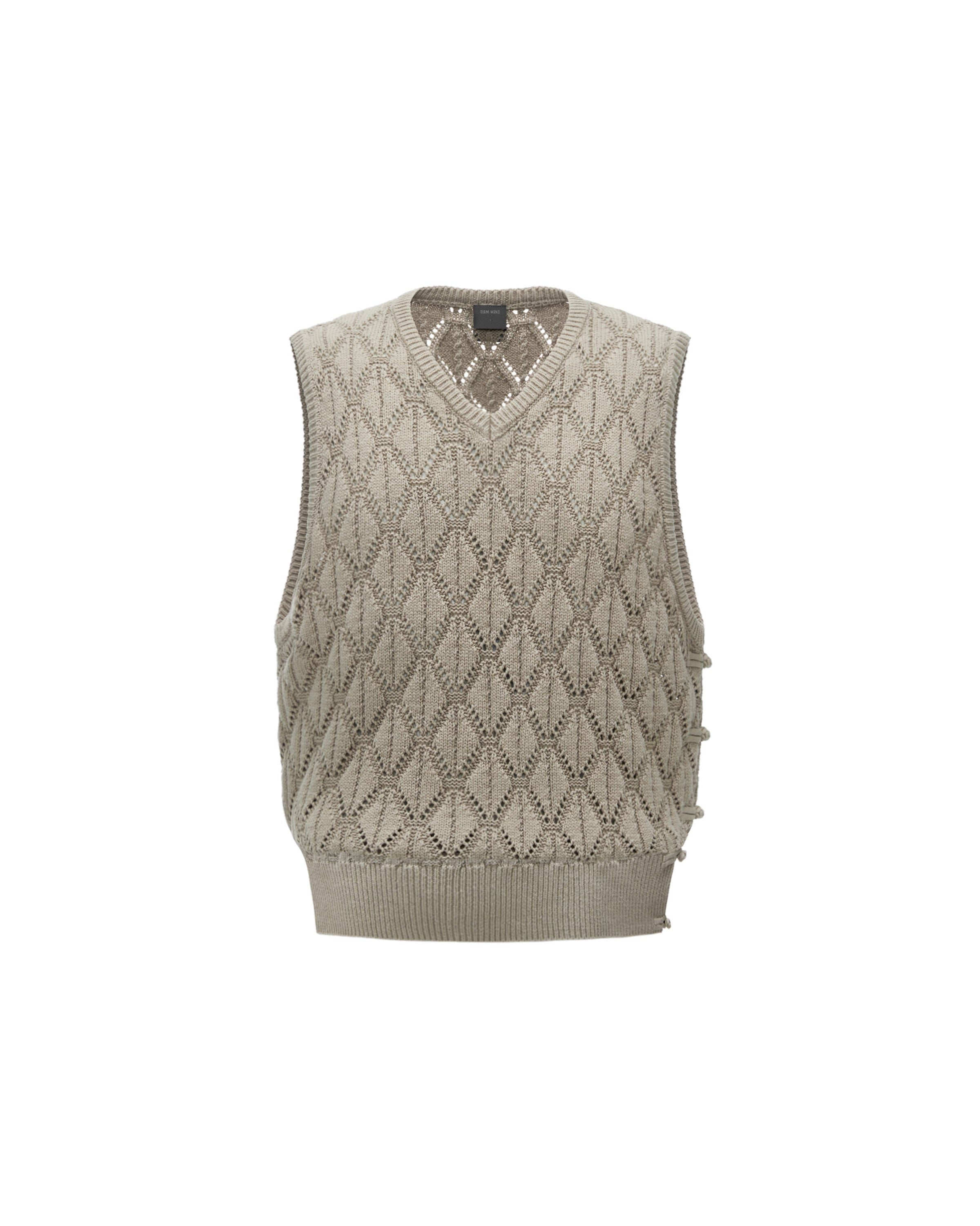 RESET V-NECK KNITTED VEST – TEAM WANG design