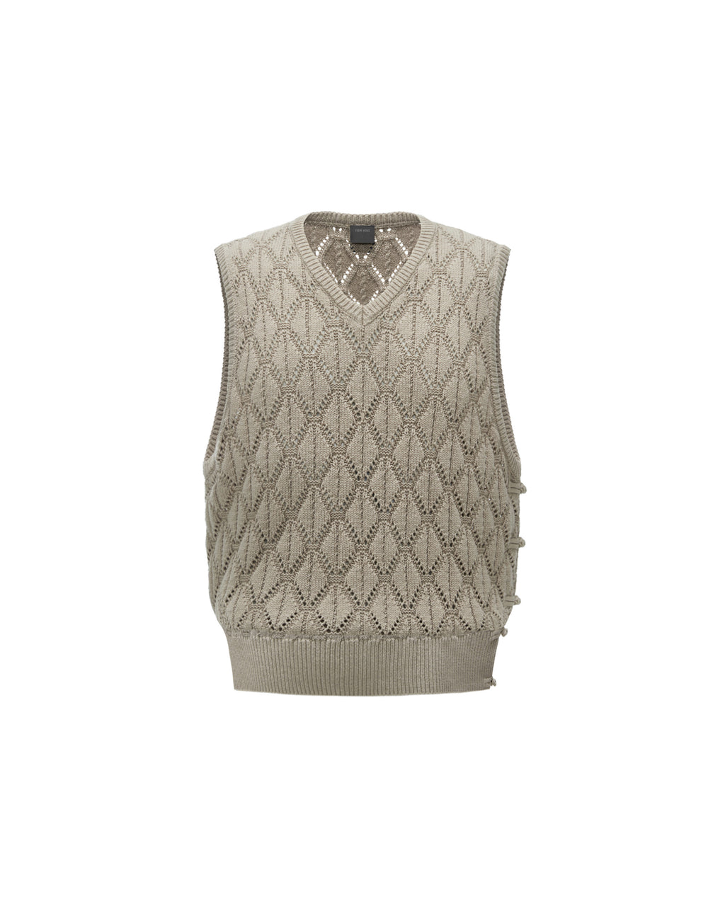 RESET V-NECK KNITTED VEST
