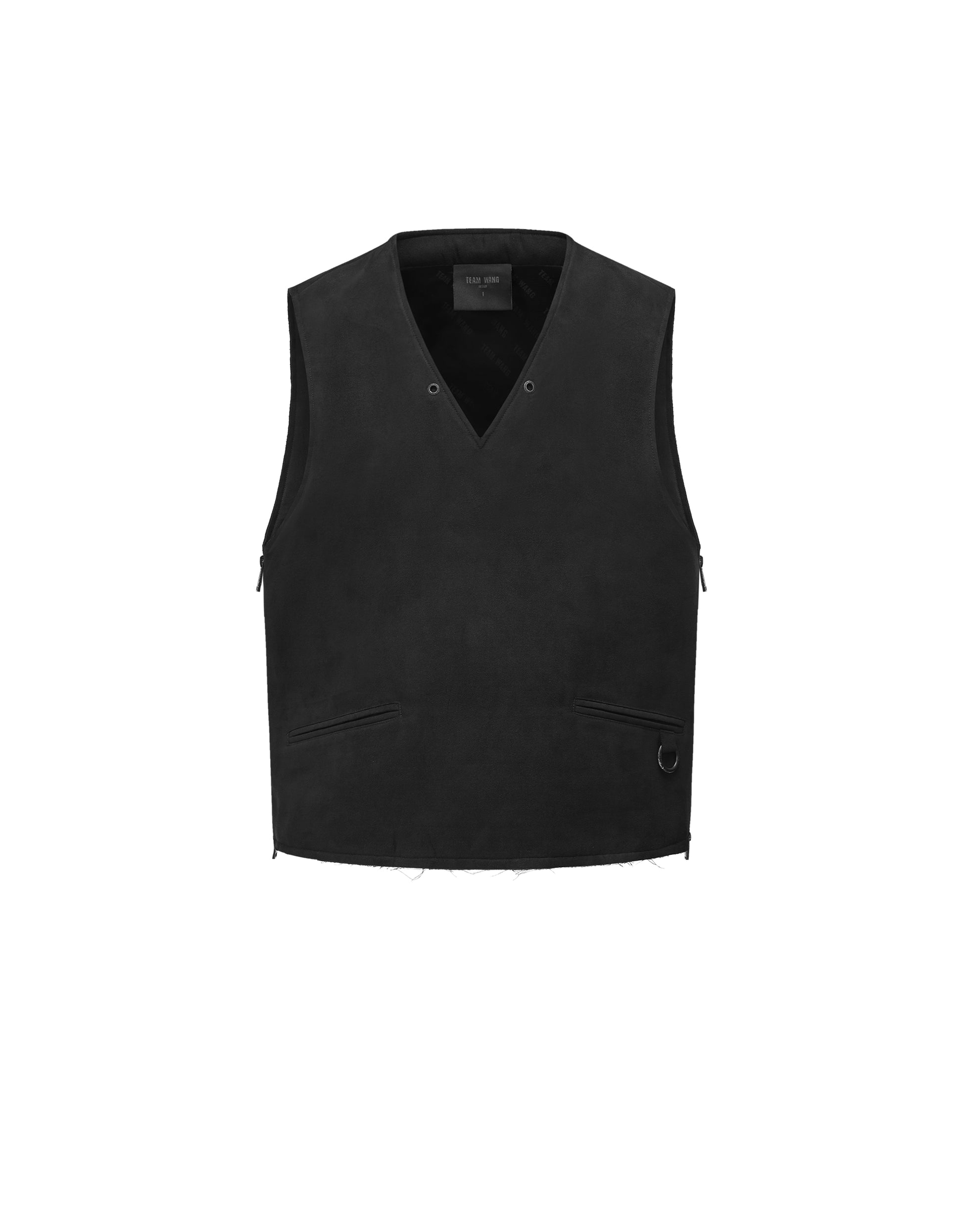 ACCEPTANCE FAUX SUEDE VEST