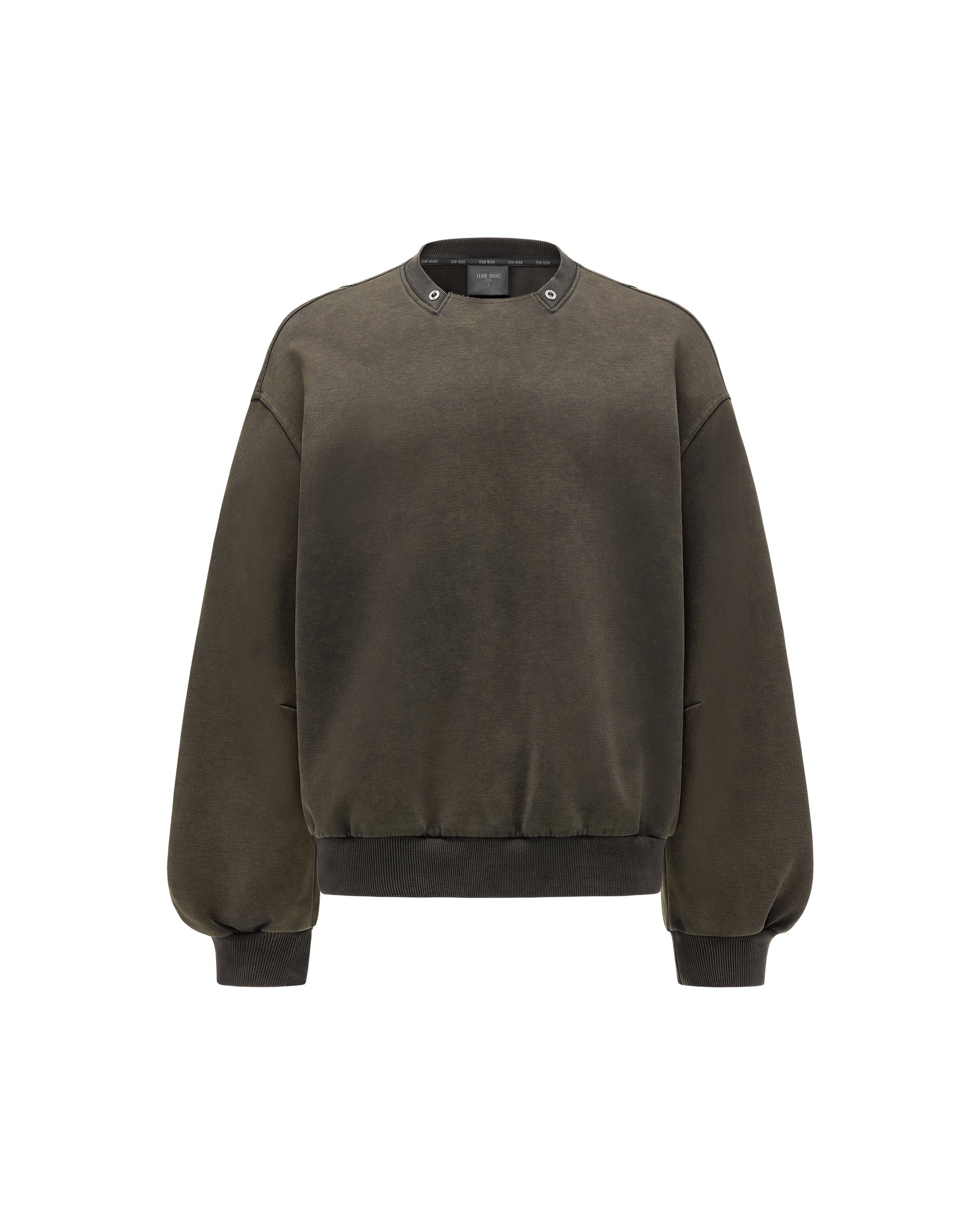 RESET WASHED CREW-NECK SWEATSHIRT