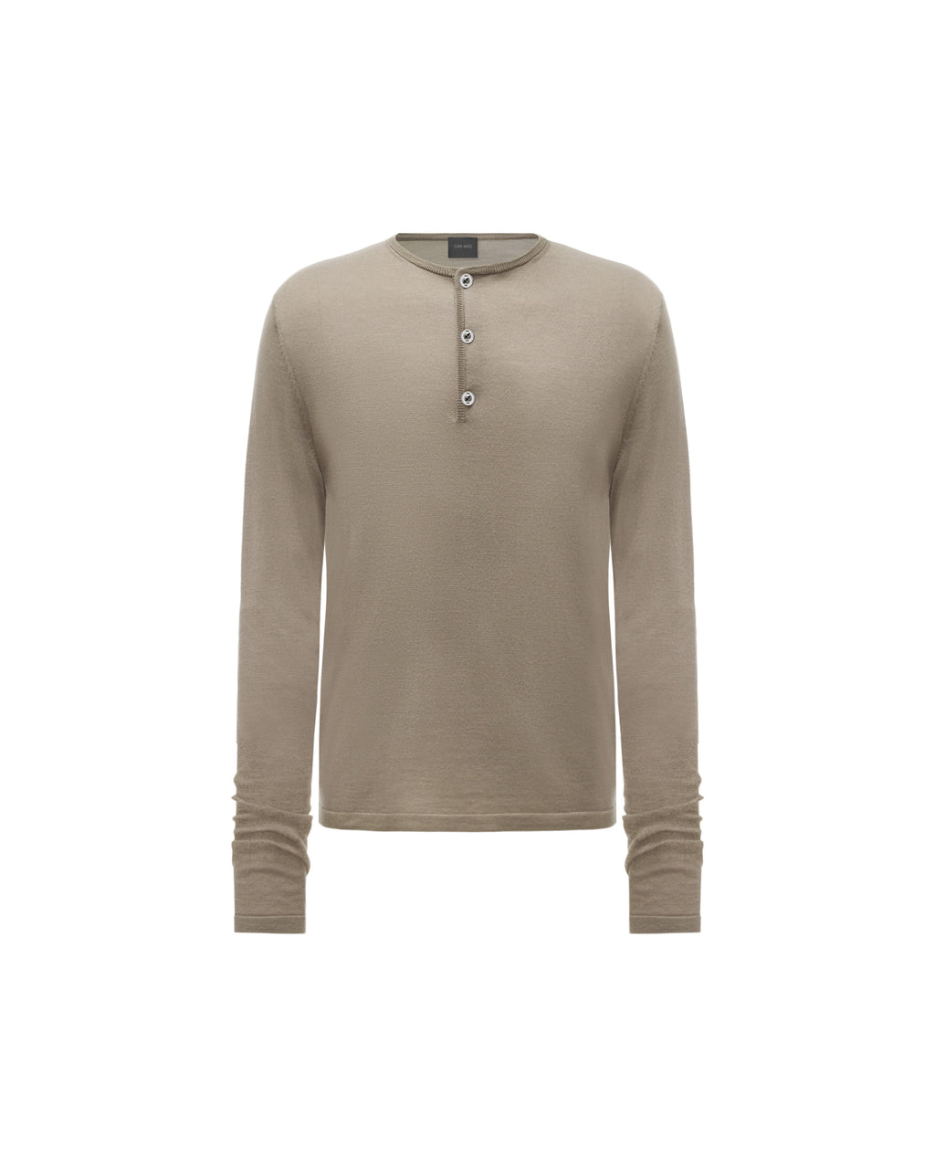 RESET KNITTED HENLEY SHIRT