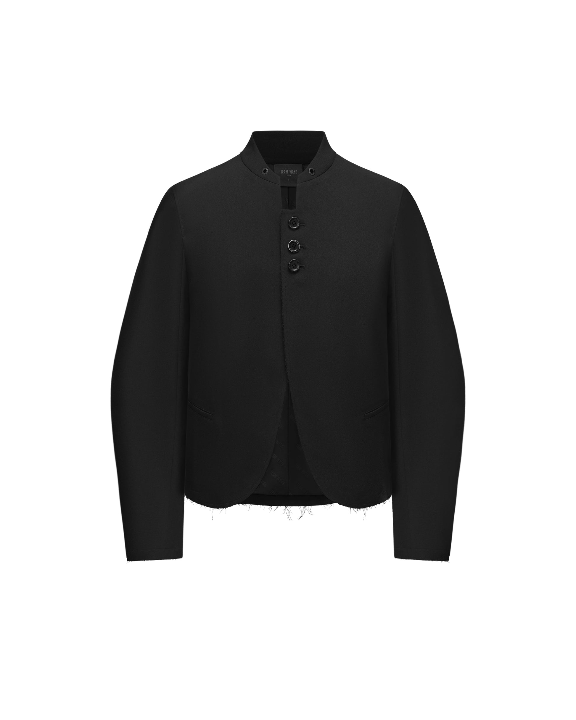 ACCEPTANCE STAND-COLLAR SUIT JACKET