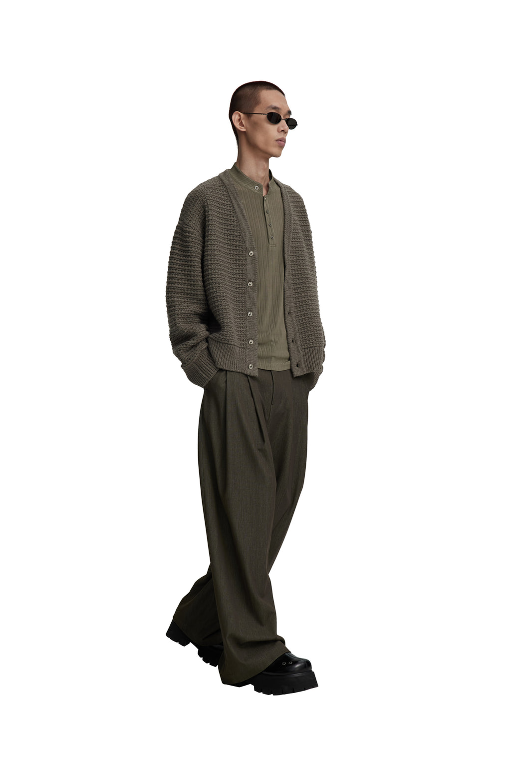 RESET PLEATED TROUSERS