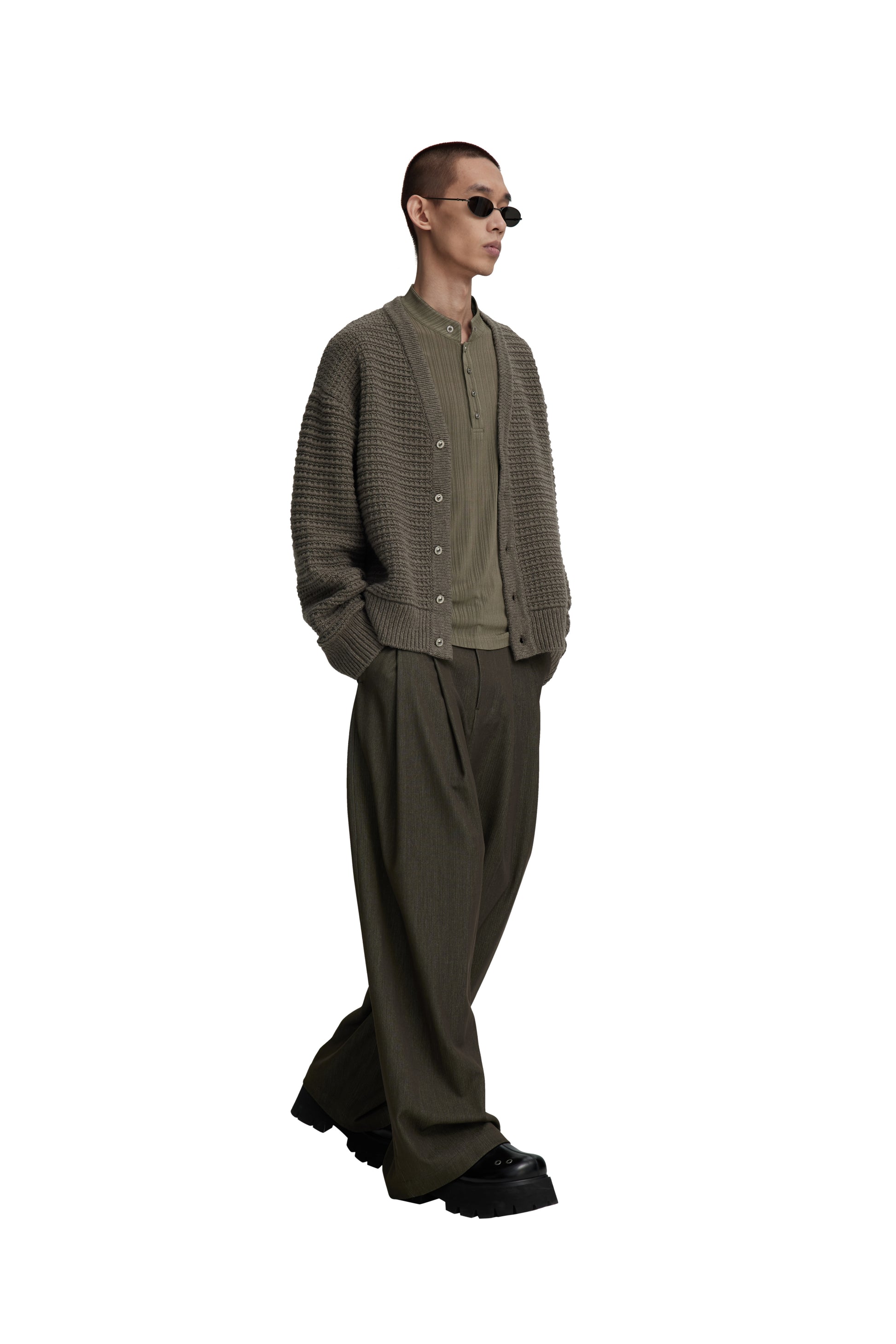 RESET PLEATED TROUSERS