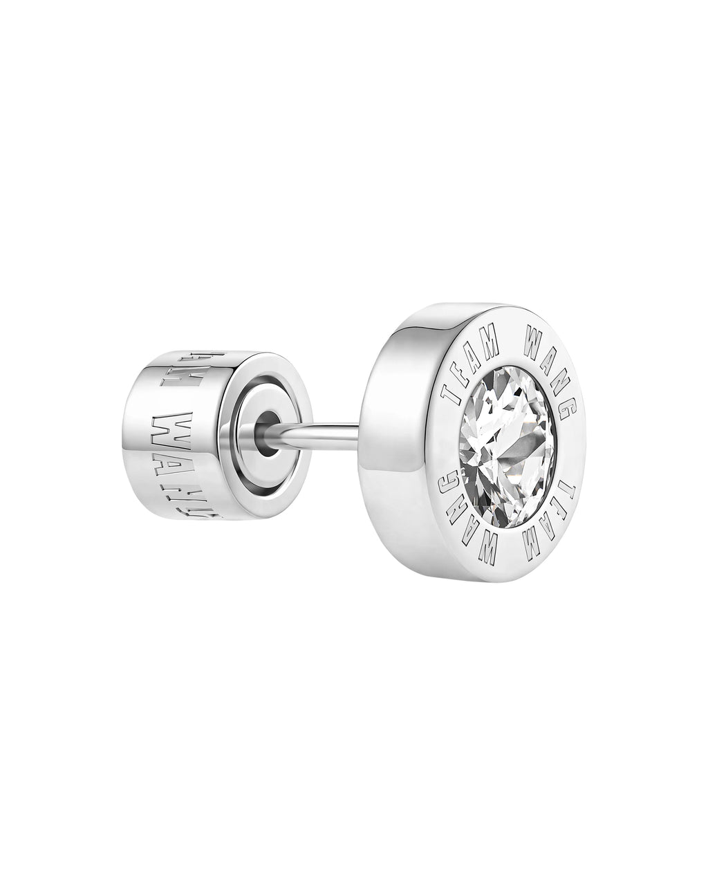 THE ORIGINAL 1 CLASSIC WHITE STUD EARRINGS