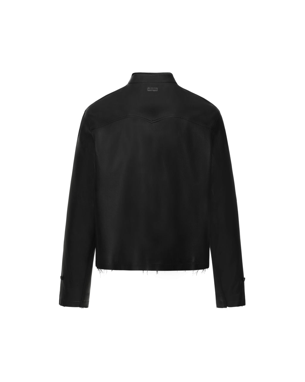 ACCEPTANCE FAUX LEATHER SHIRT