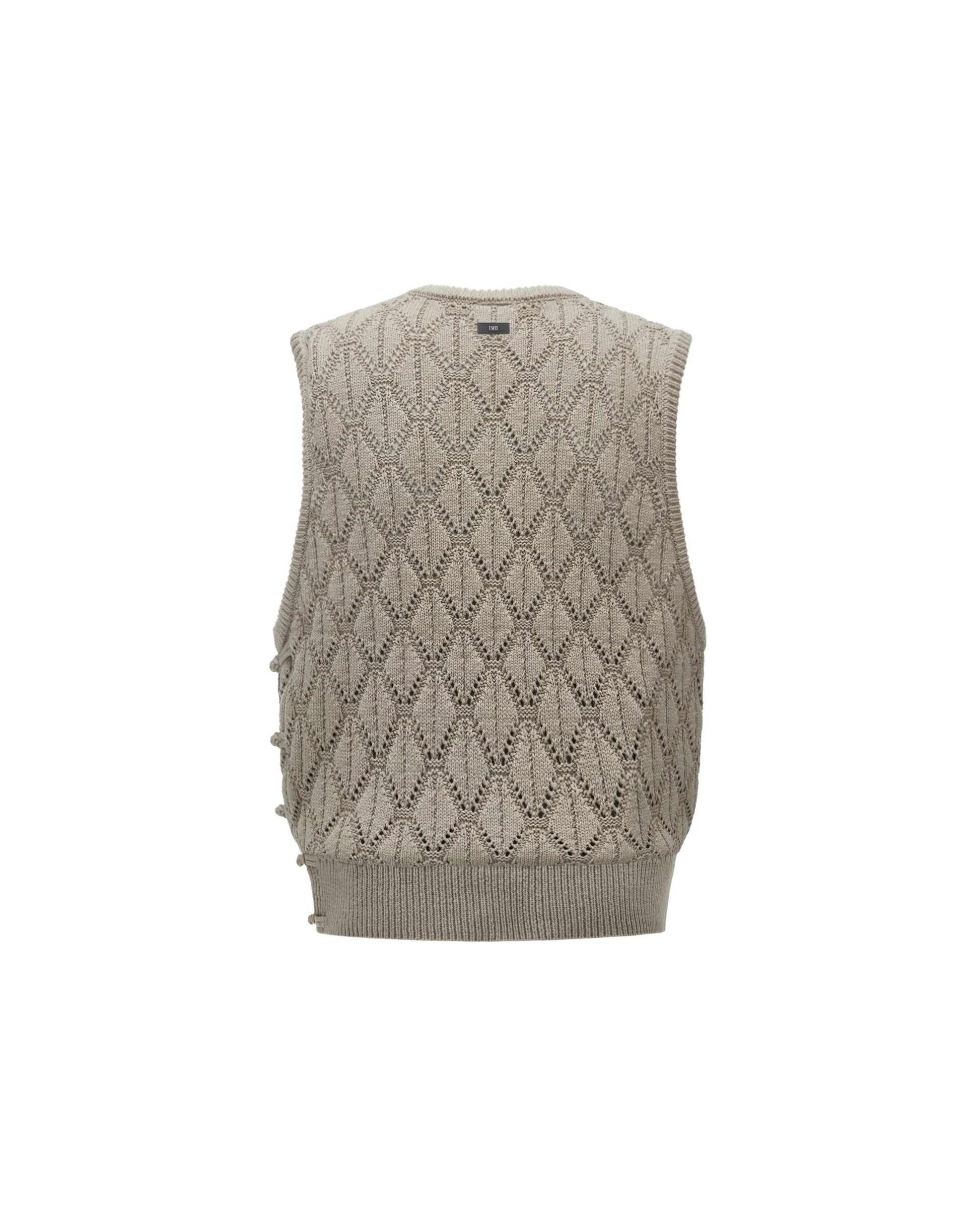 RESET V-NECK KNITTED VEST