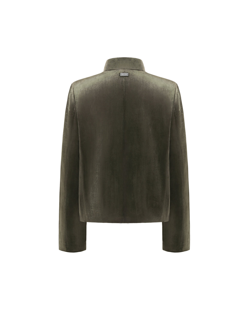 RESET VELVET STAND-COLLAR JACKET