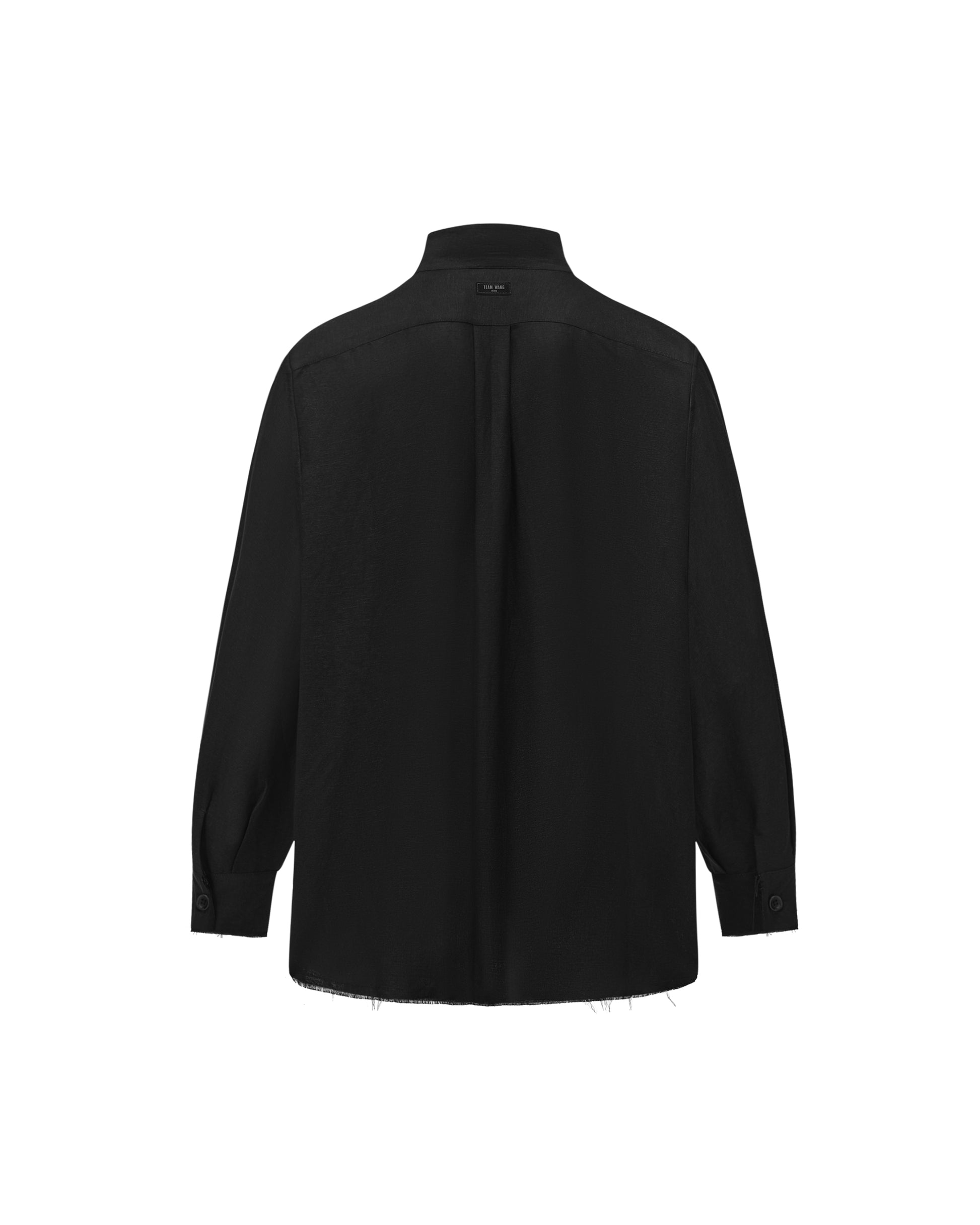 ACCEPTANCE OVERSIZED DRAPED SHIRT