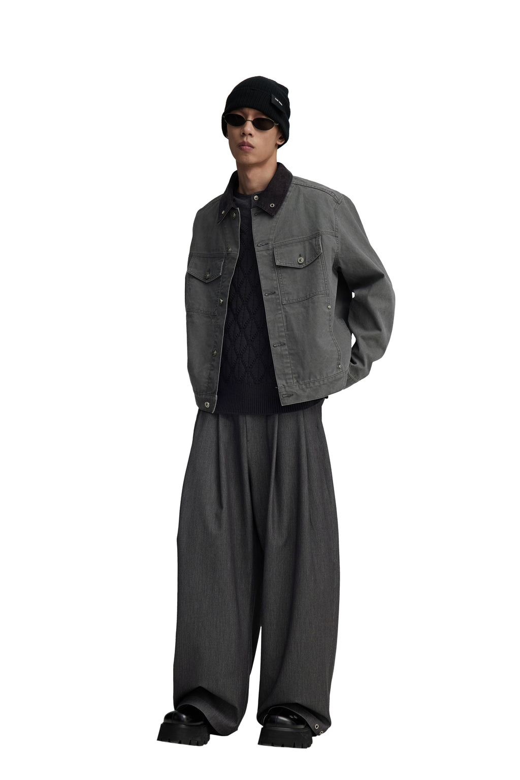 RESET PATCHWORK WASHED JACKET