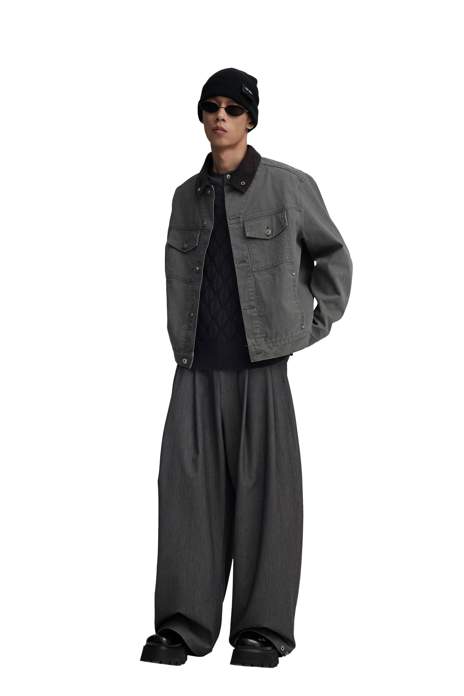 RESET PATCHWORK WASHED JACKET