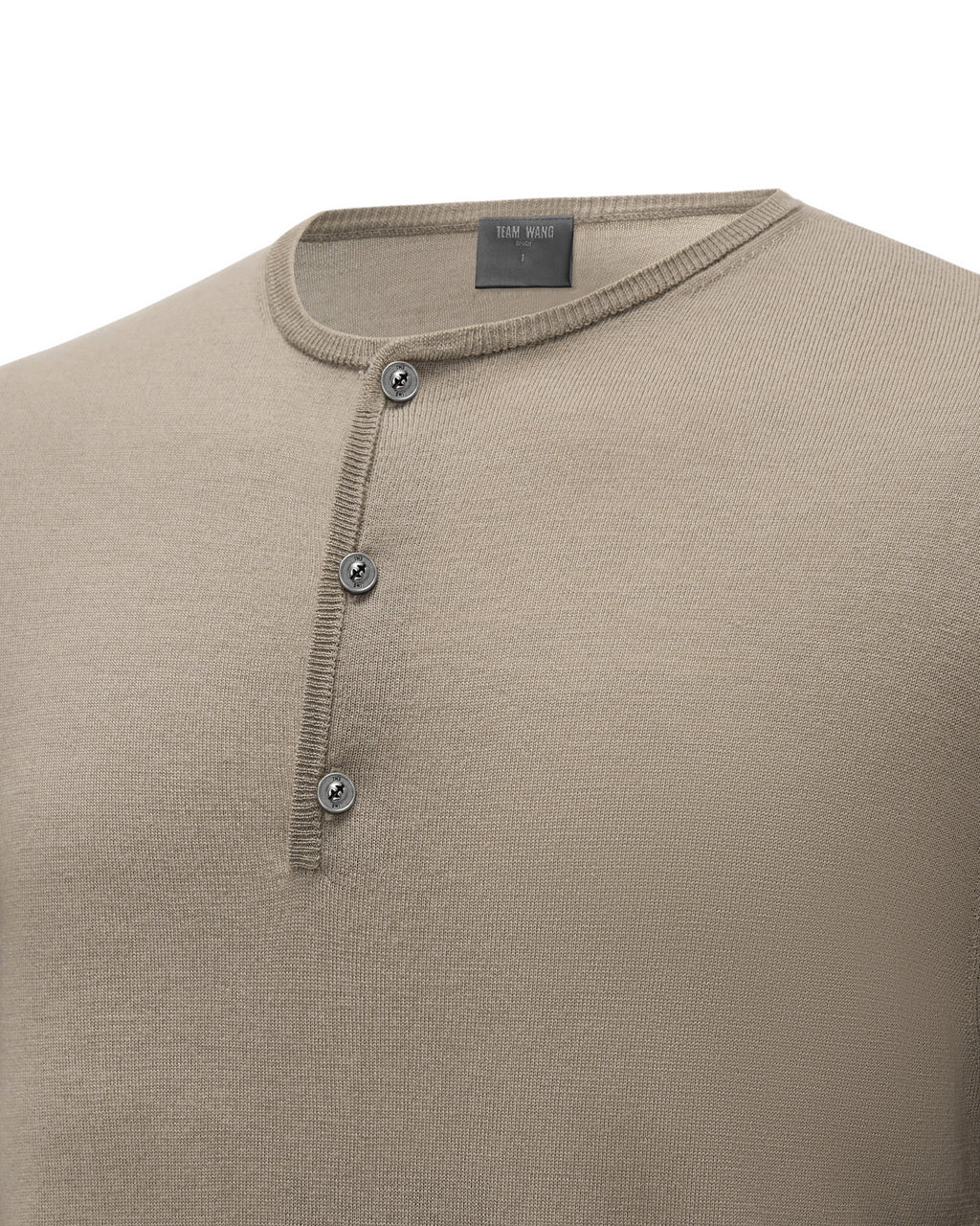 RESET KNITTED HENLEY SHIRT