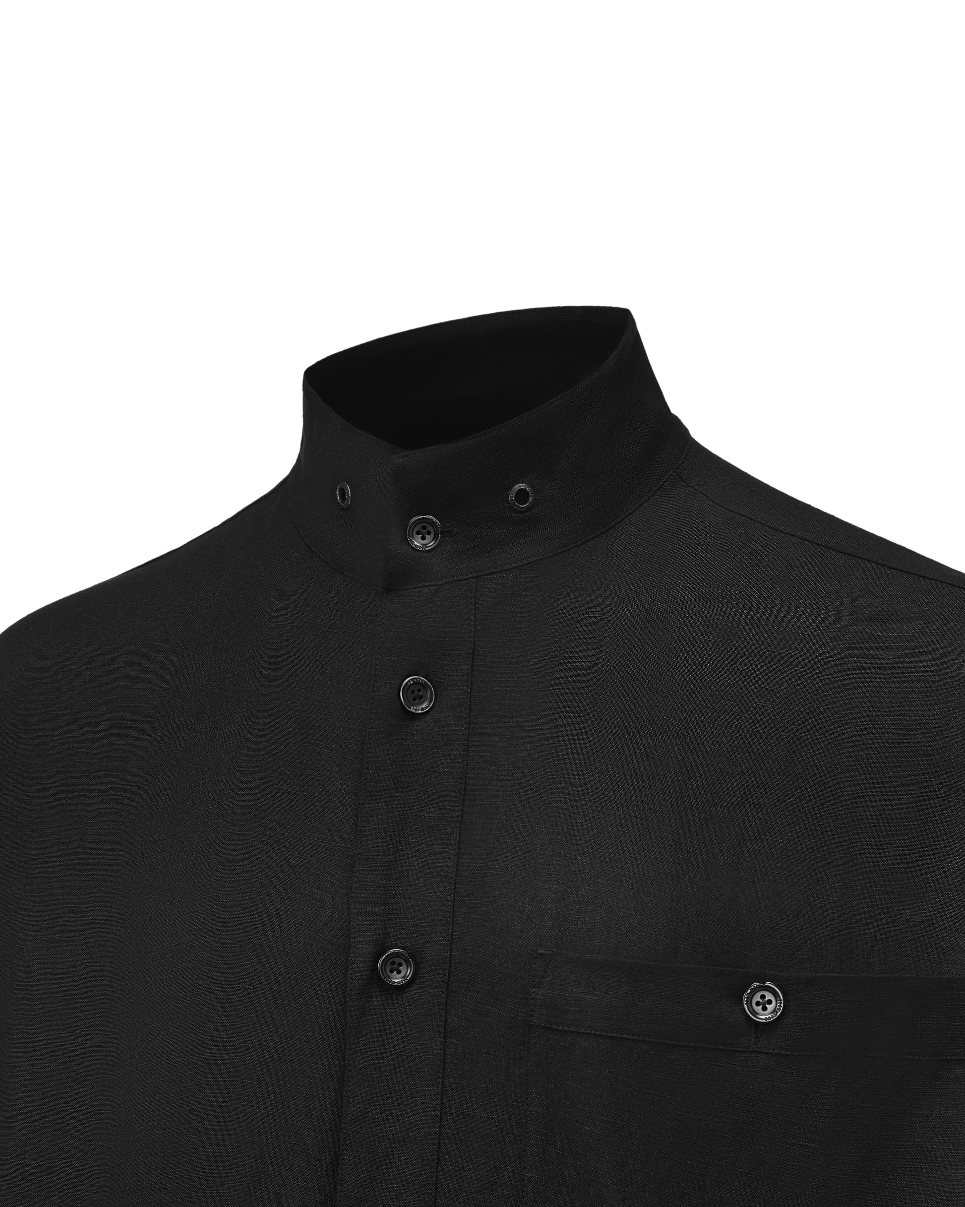 ACCEPTANCE OVERSIZED DRAPED SHIRT