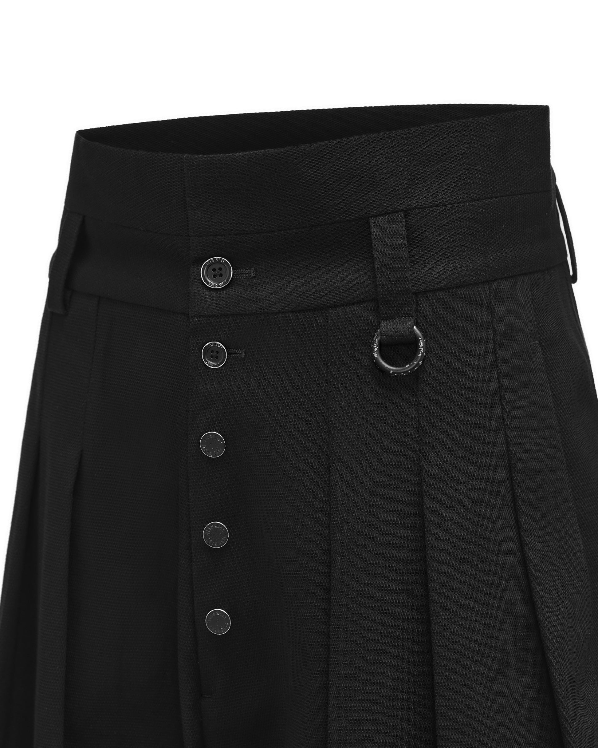 ACCEPTANCE HIGH-WAISTED SCIMITAR TROUSERS