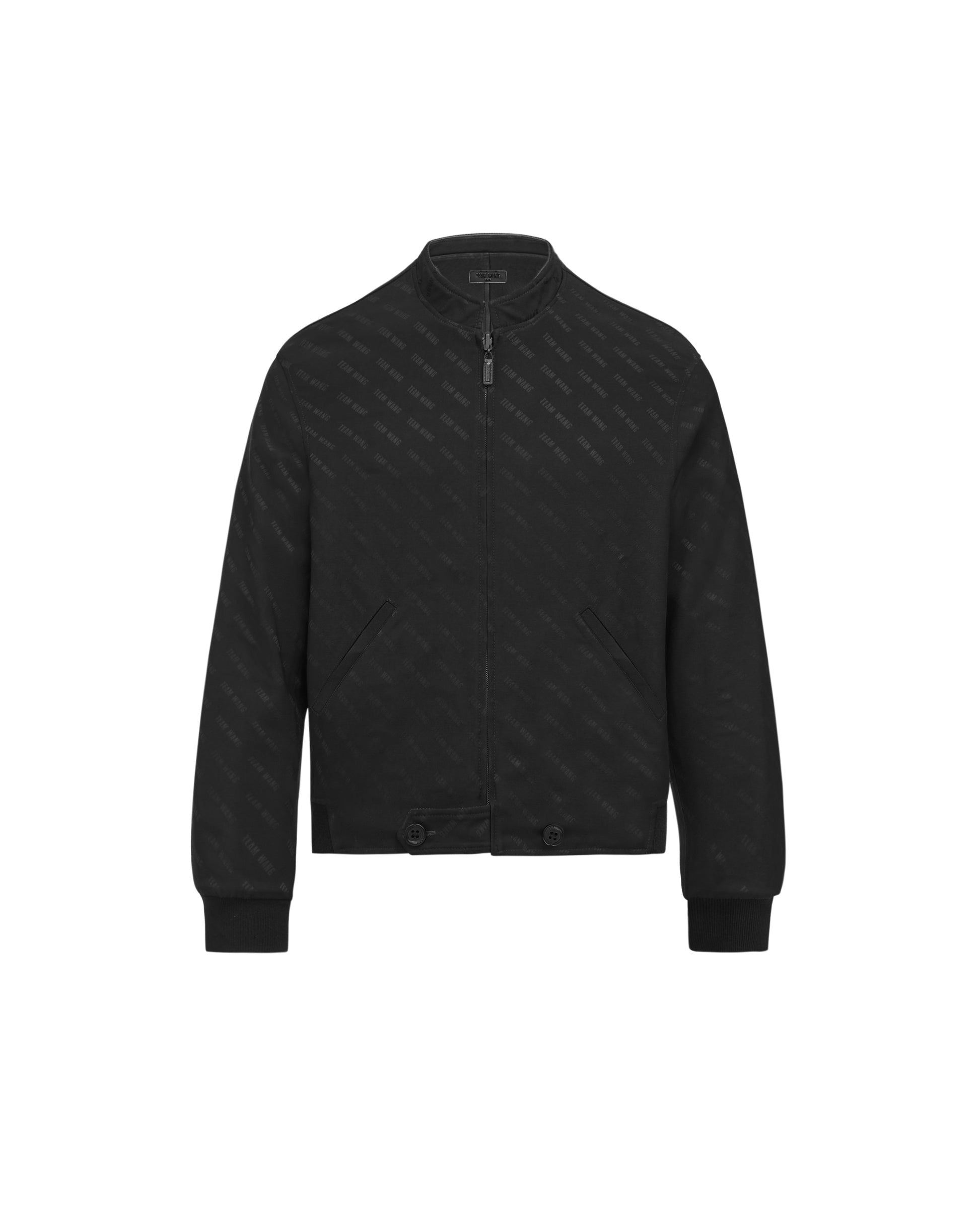 ACCEPTANCE LEATHER ZIP-UP JACKET