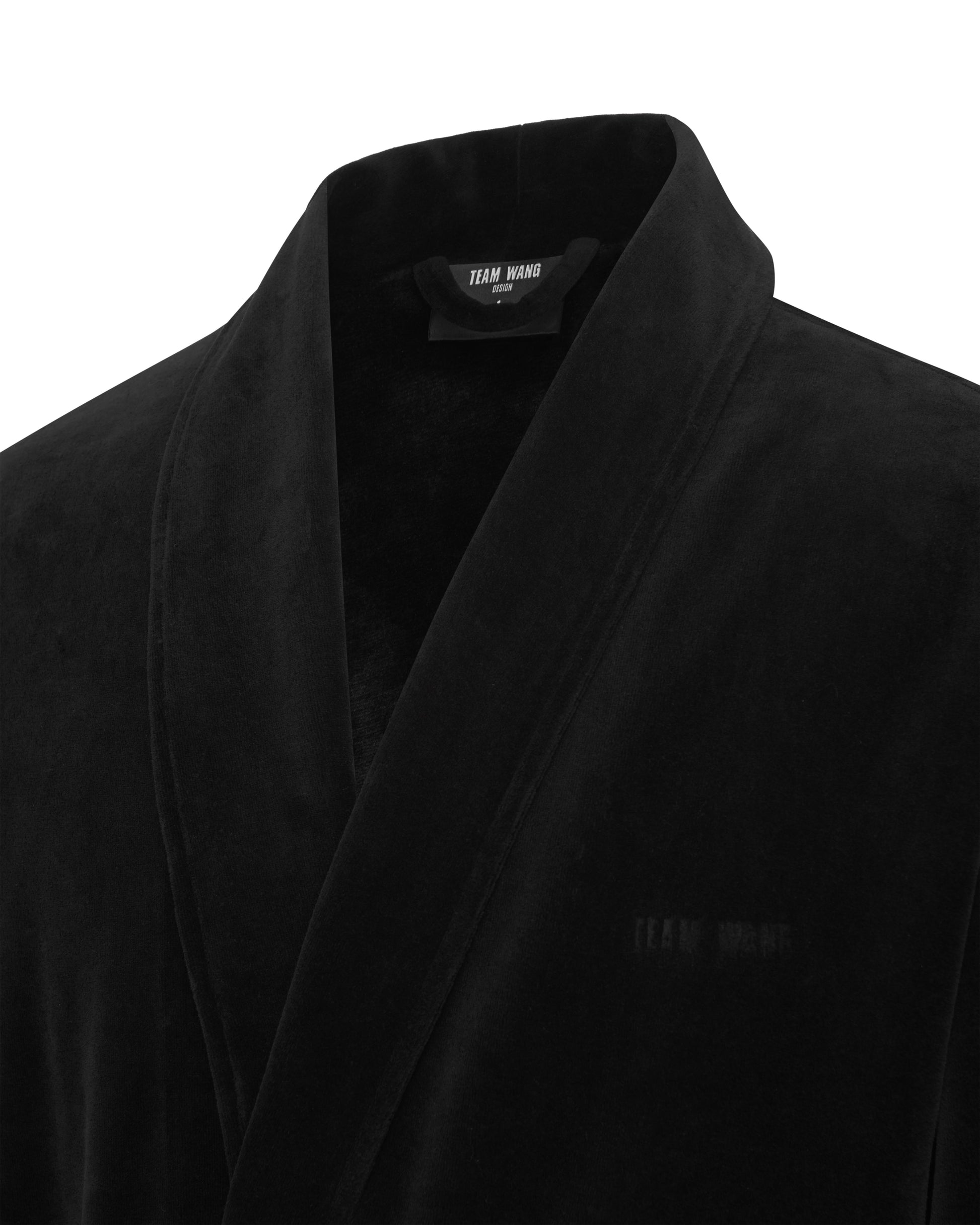 THE ORIGINAL 1 LOGO-DEBOSSED BATHROBE