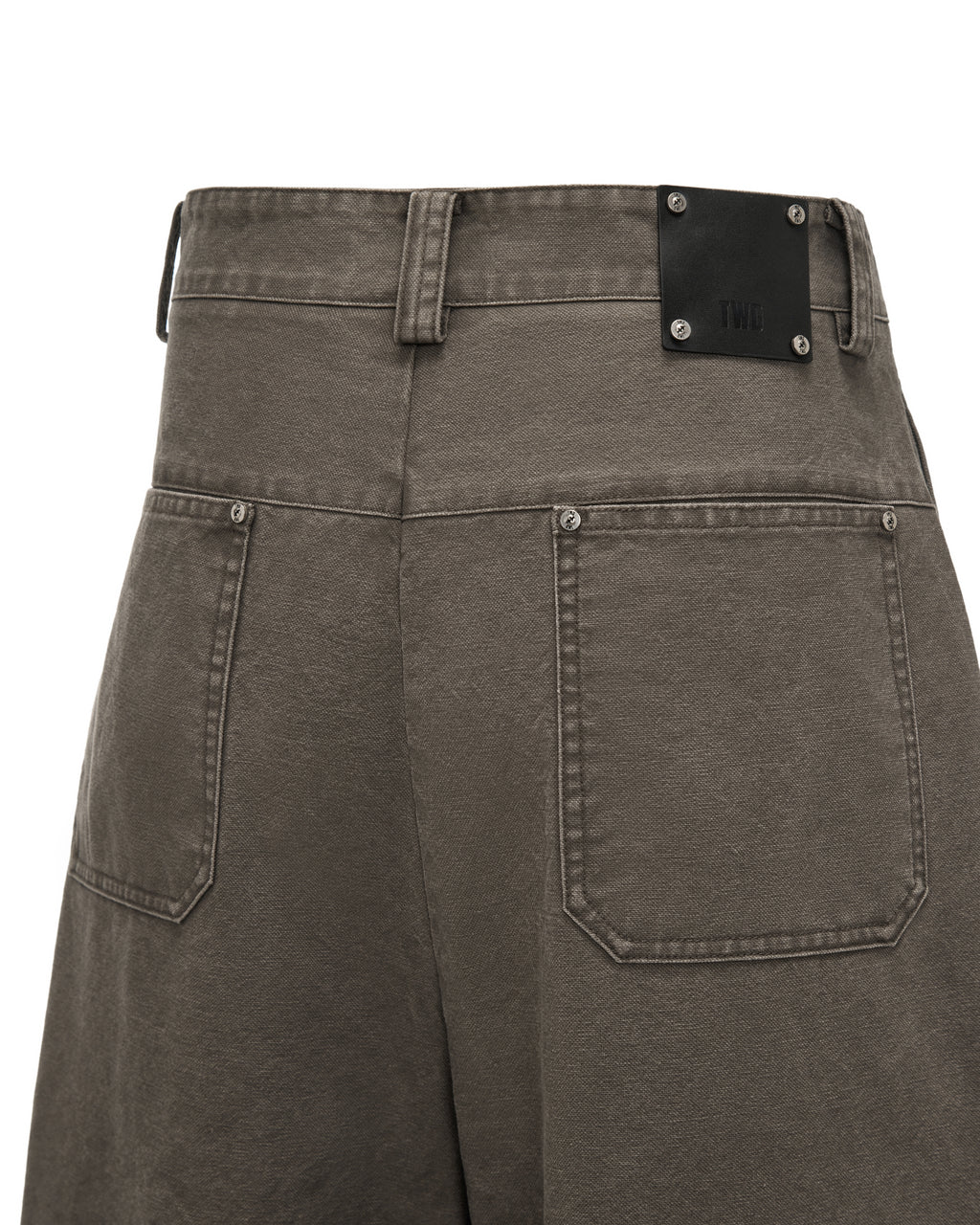 RESET WASHED WIDE-LEG TROUSERS