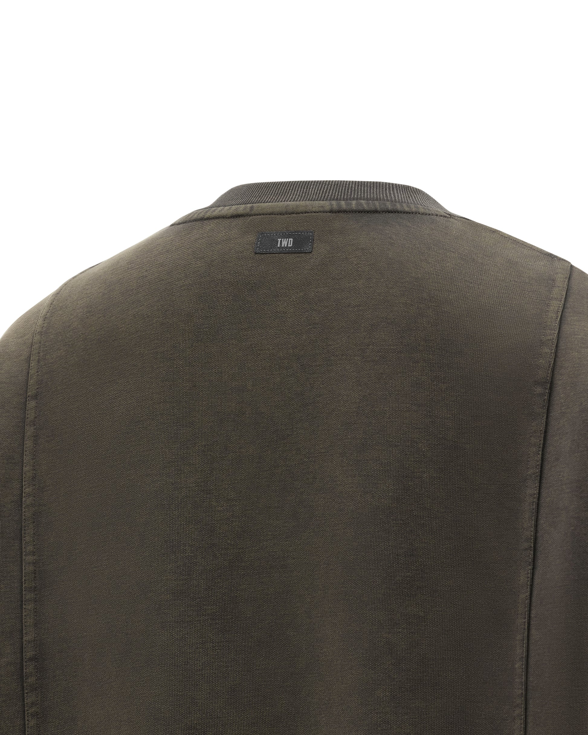 RESET WASHED CREW-NECK SWEATSHIRT