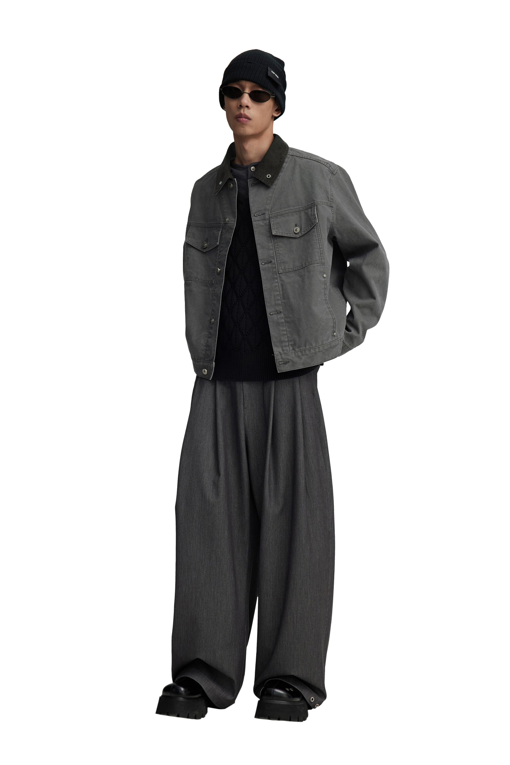 RESET PLEATED TROUSERS