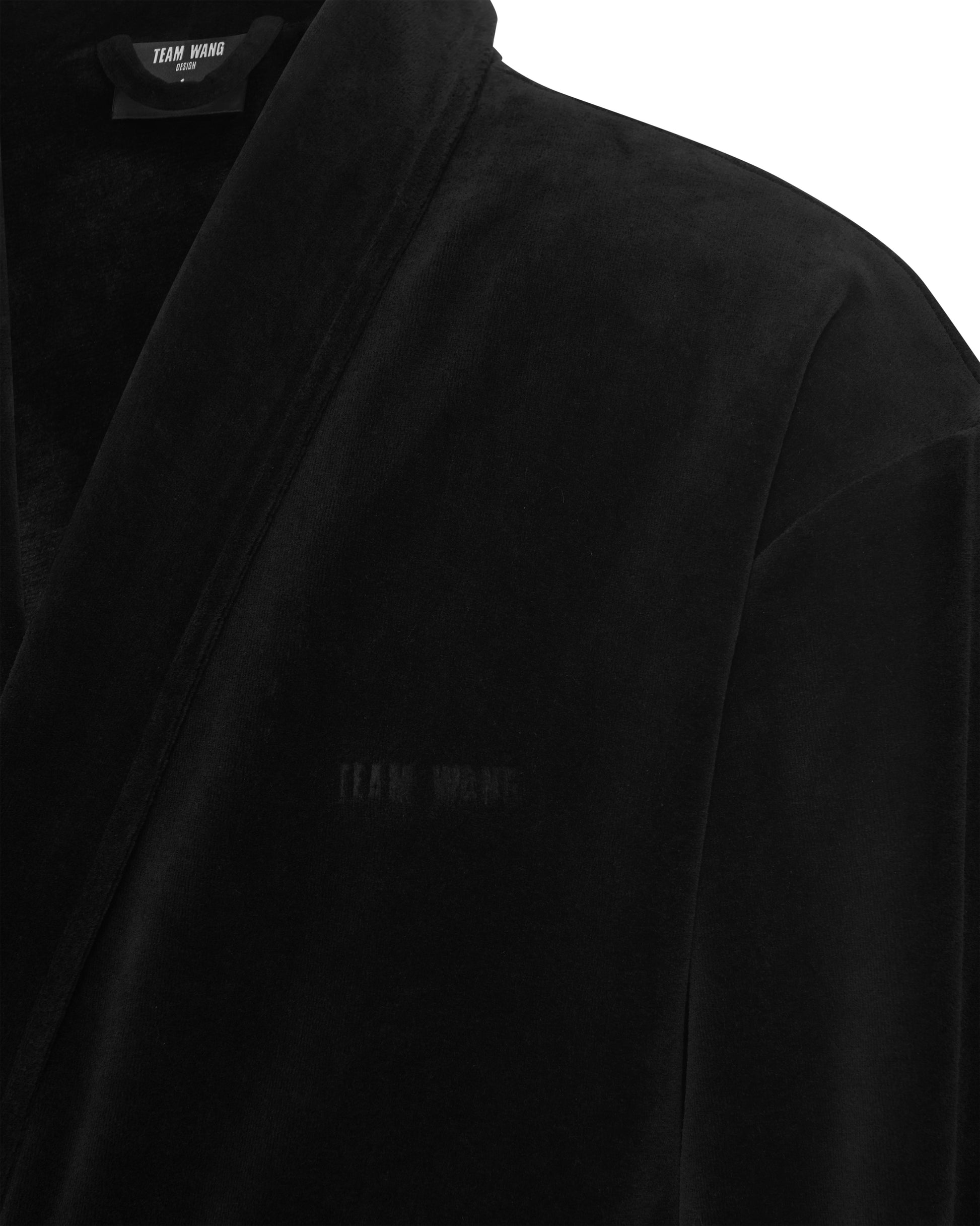THE ORIGINAL 1 LOGO-DEBOSSED BATHROBE