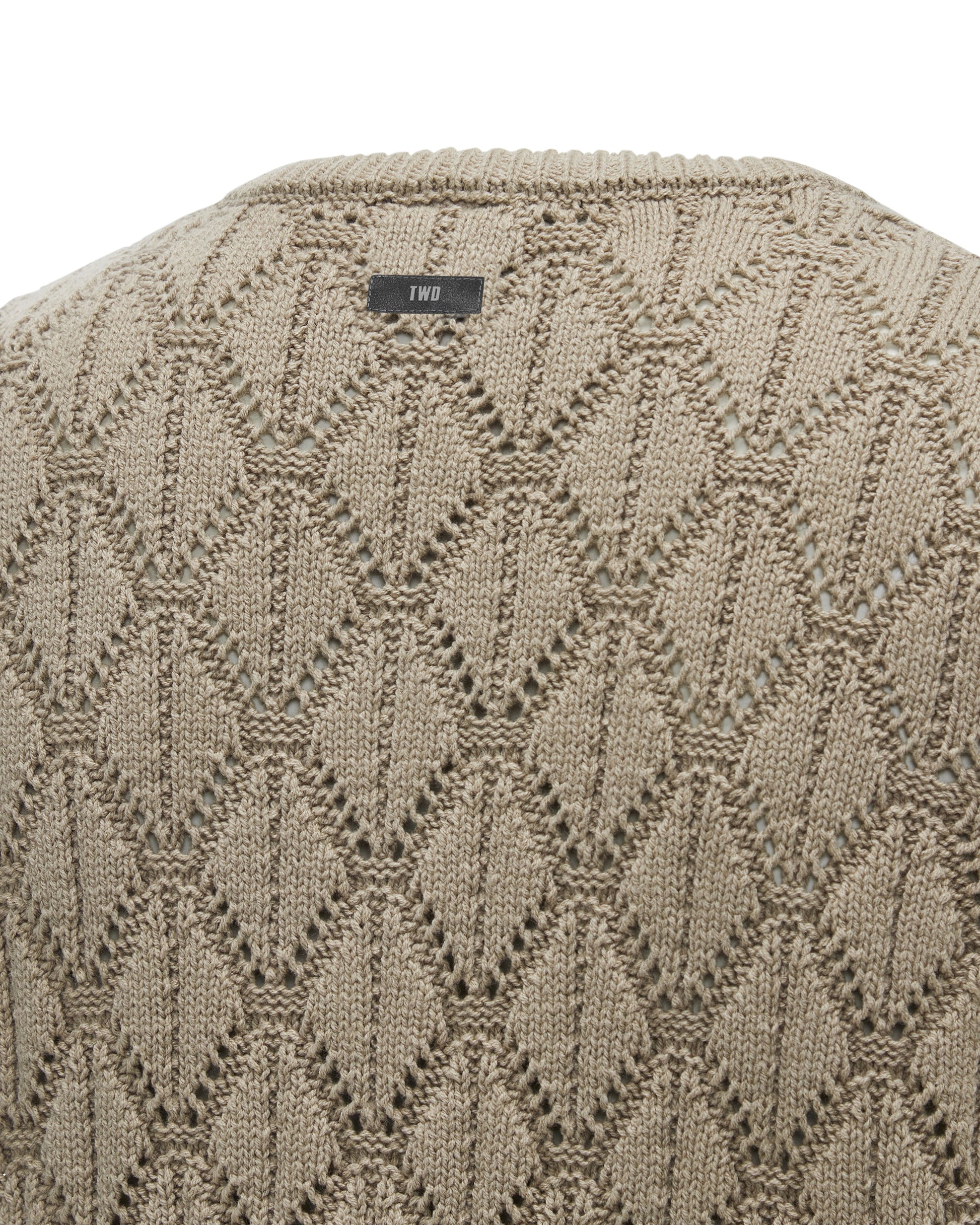 RESET V-NECK KNITTED VEST