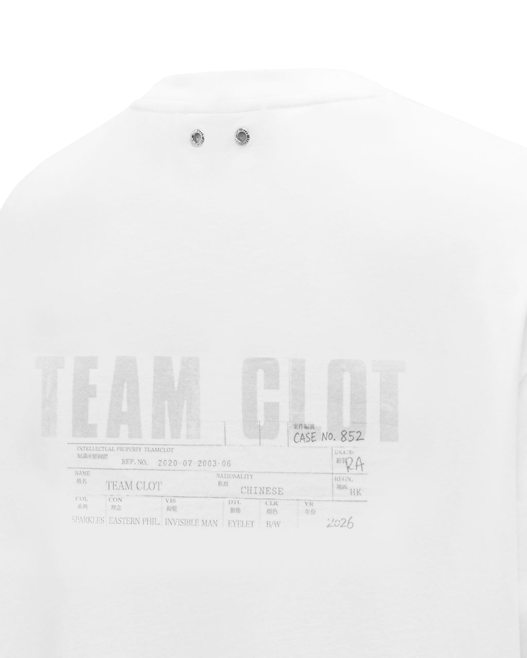 TWD x CLOT TEAMCLOT 短袖 T 恤