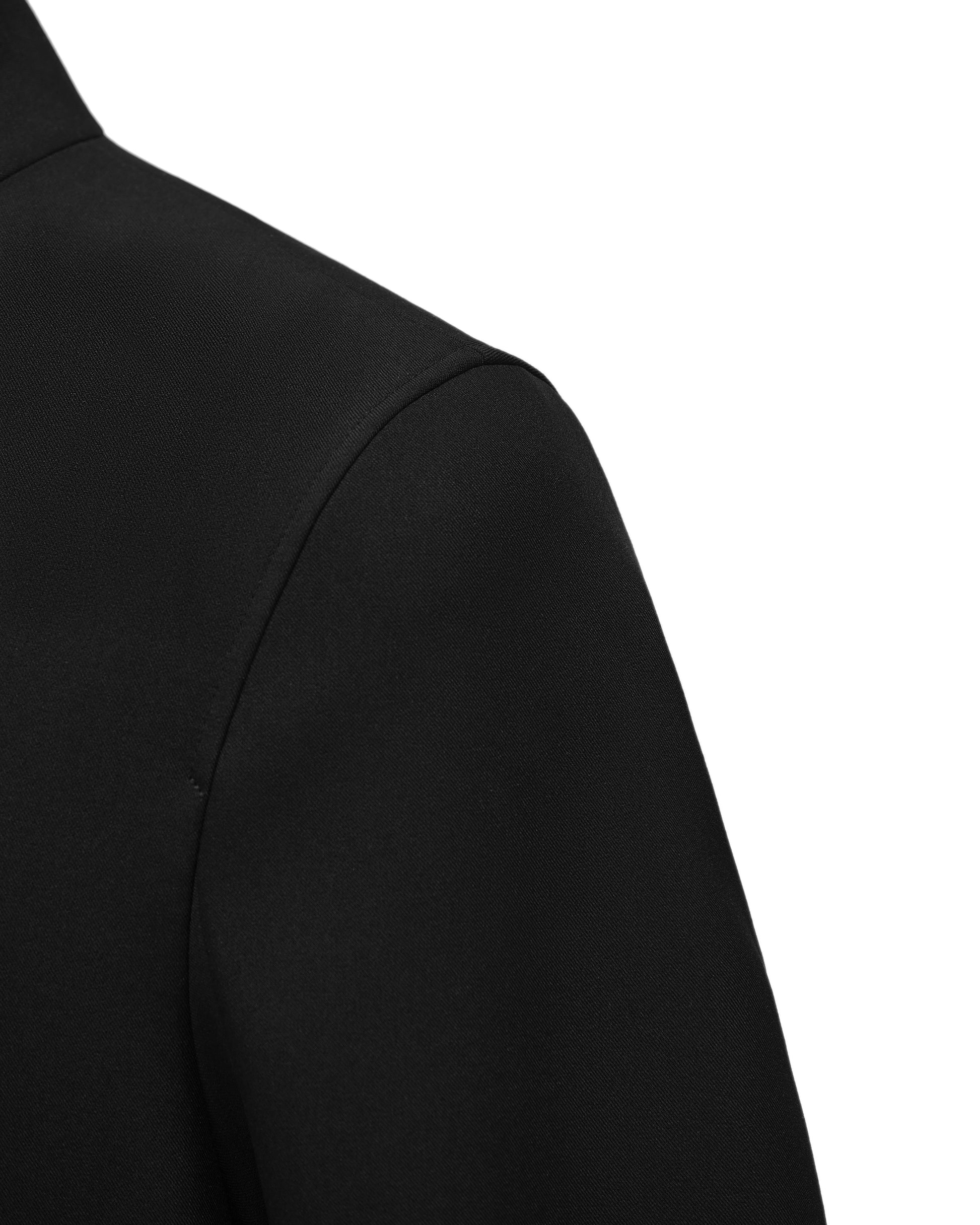 ACCEPTANCE STAND-COLLAR SUIT JACKET