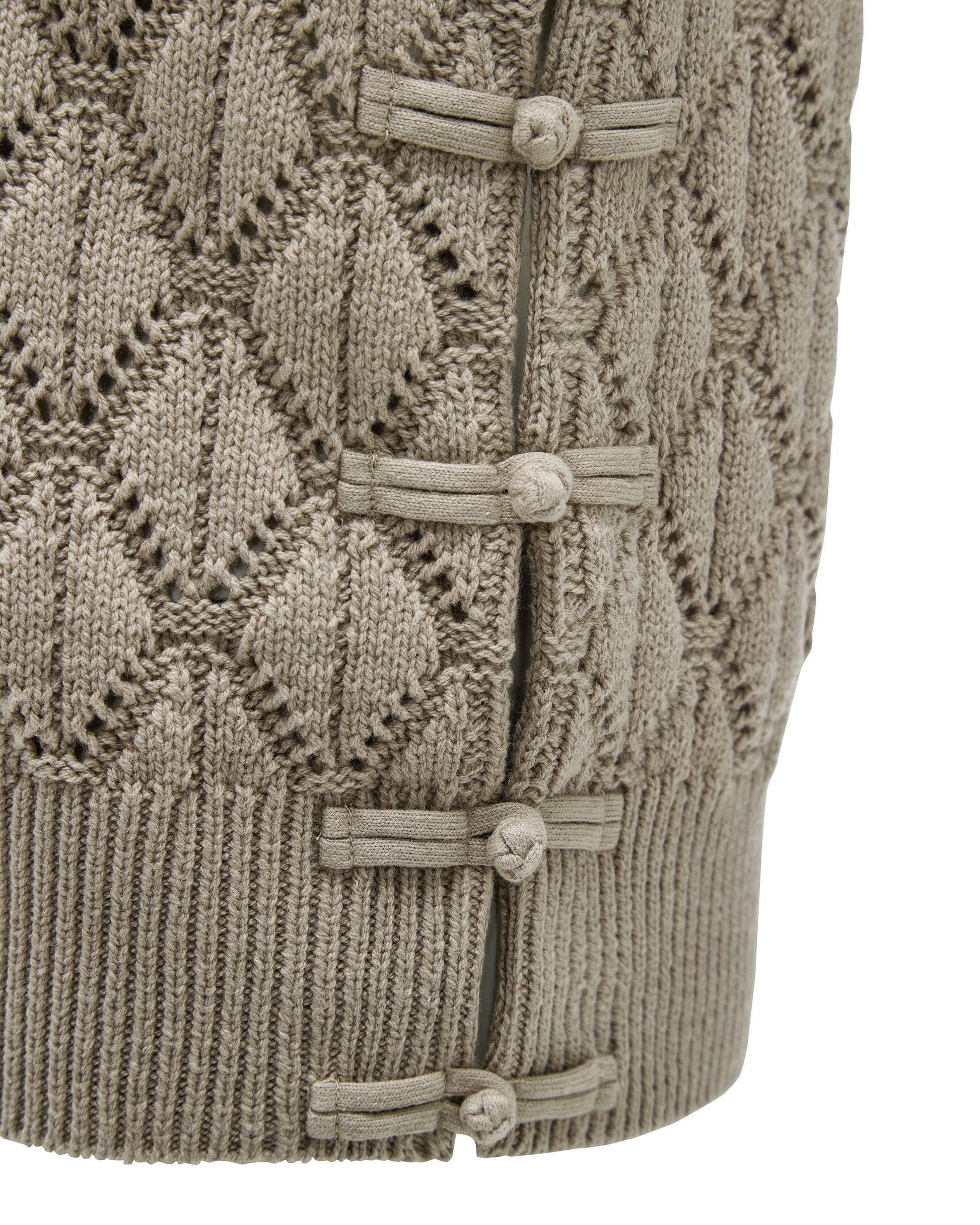 RESET V-NECK KNITTED VEST