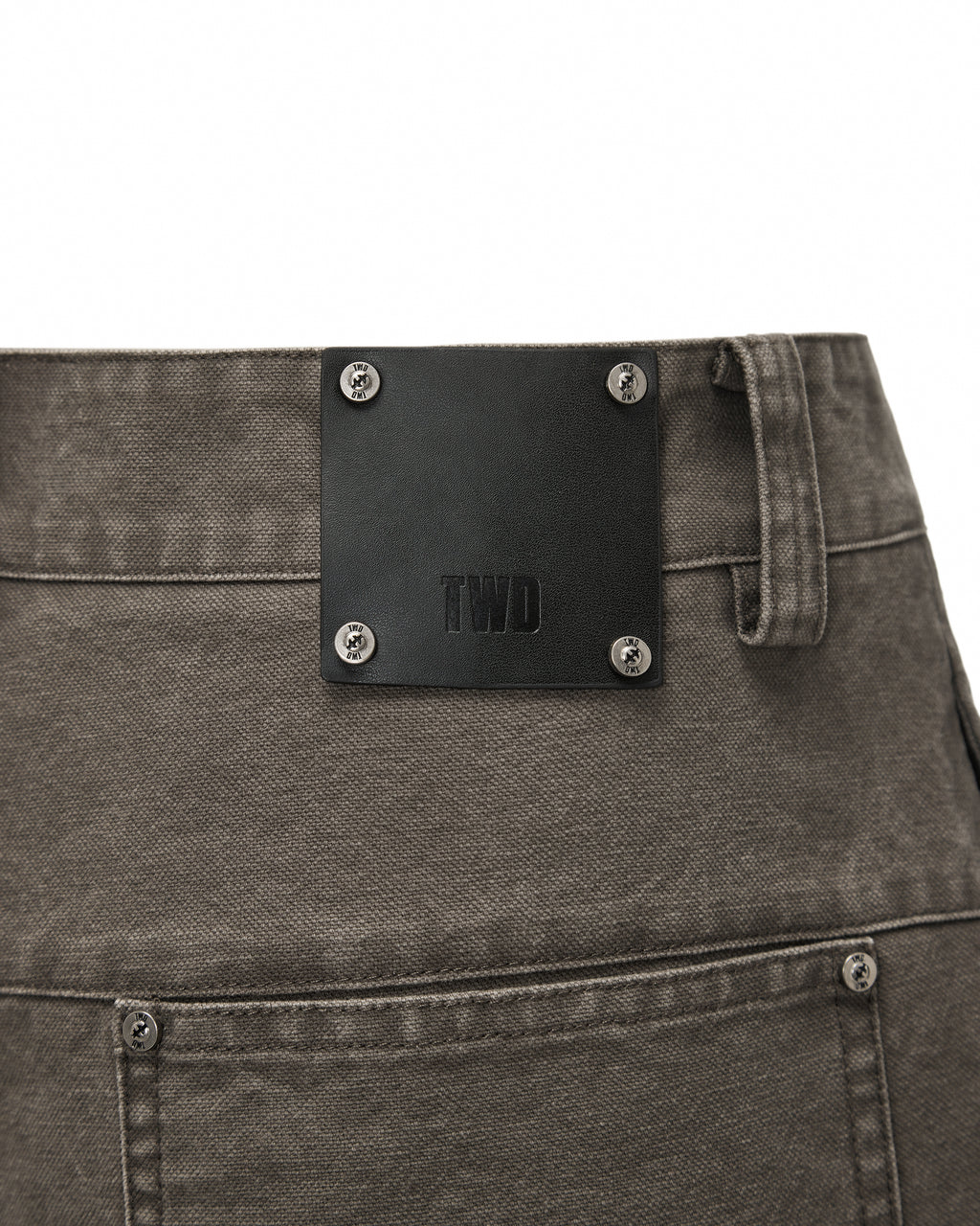 RESET WASHED WIDE-LEG TROUSERS
