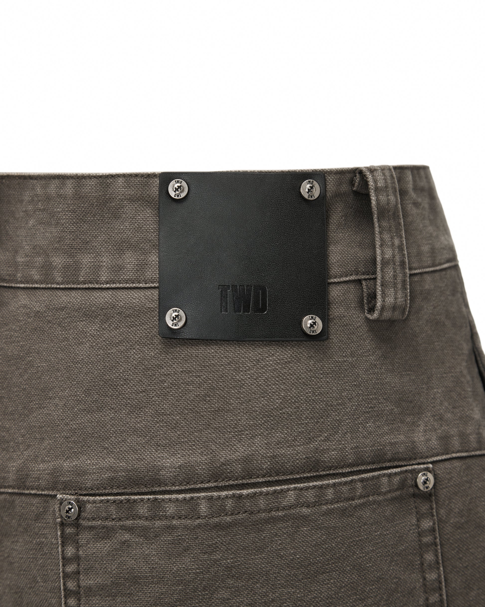 RESET WASHED WIDE-LEG TROUSERS