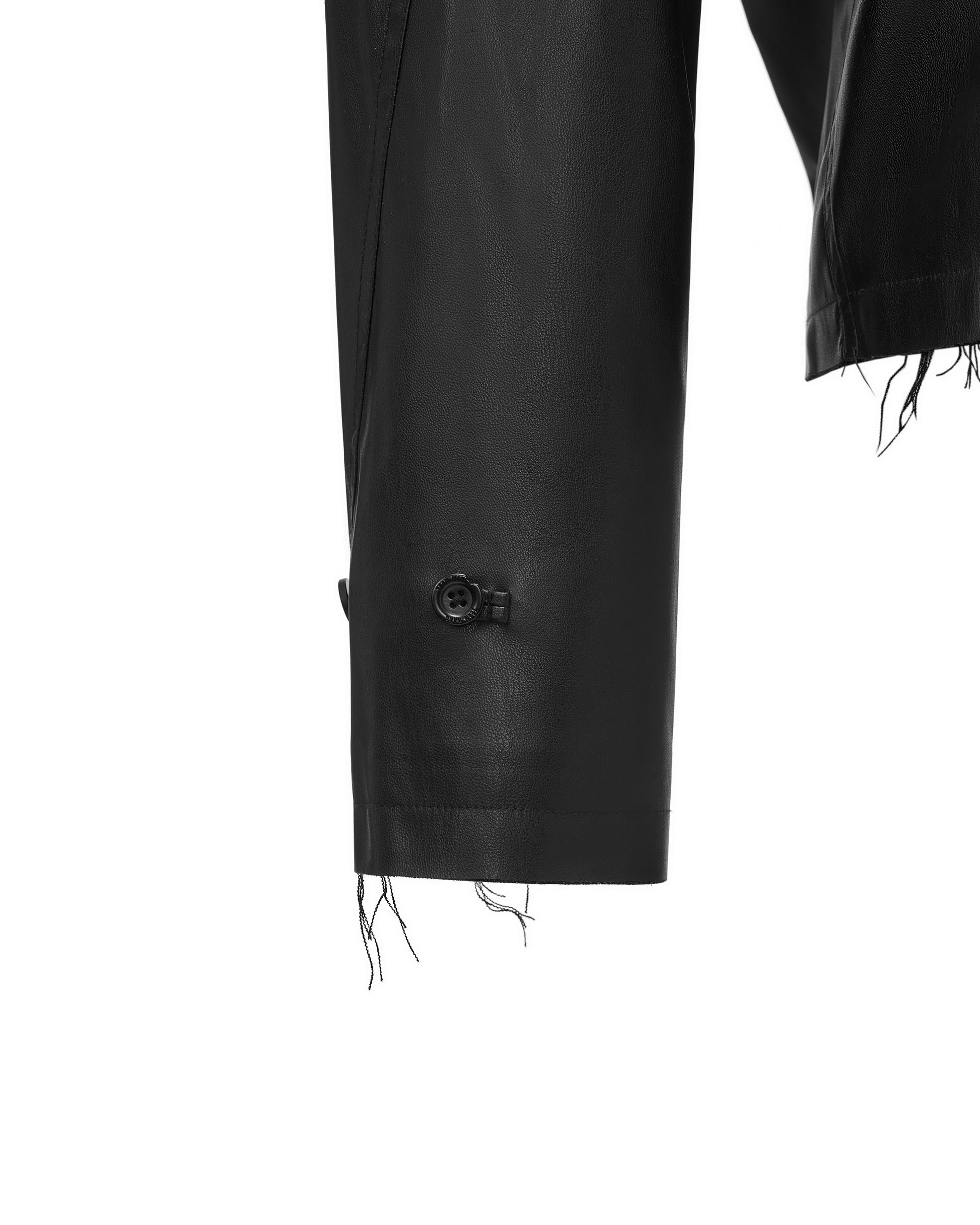 ACCEPTANCE FAUX LEATHER SHIRT