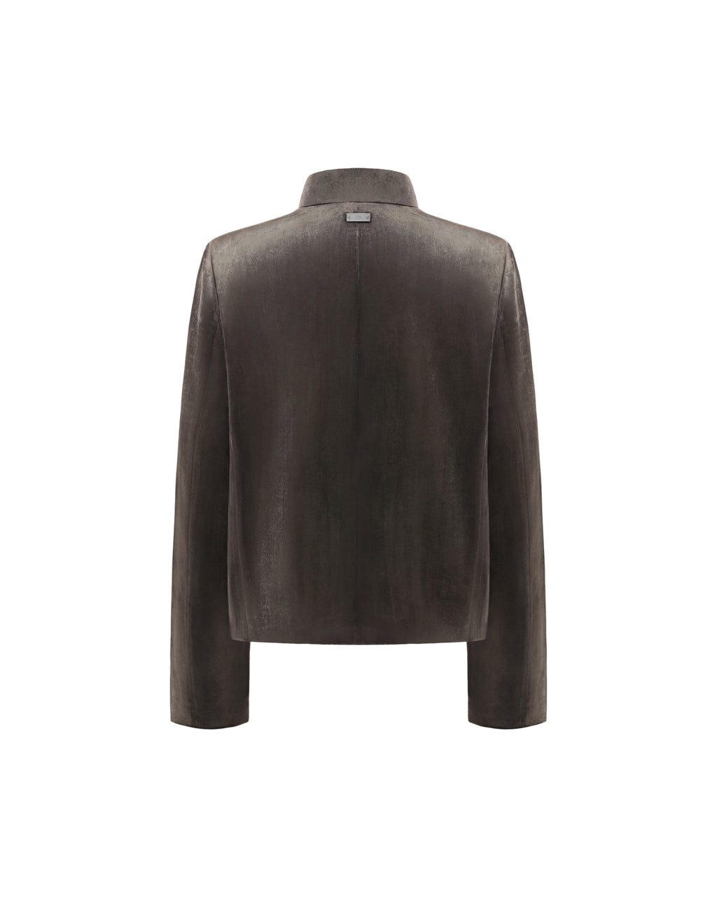 RESET VELVET STAND-COLLAR JACKET