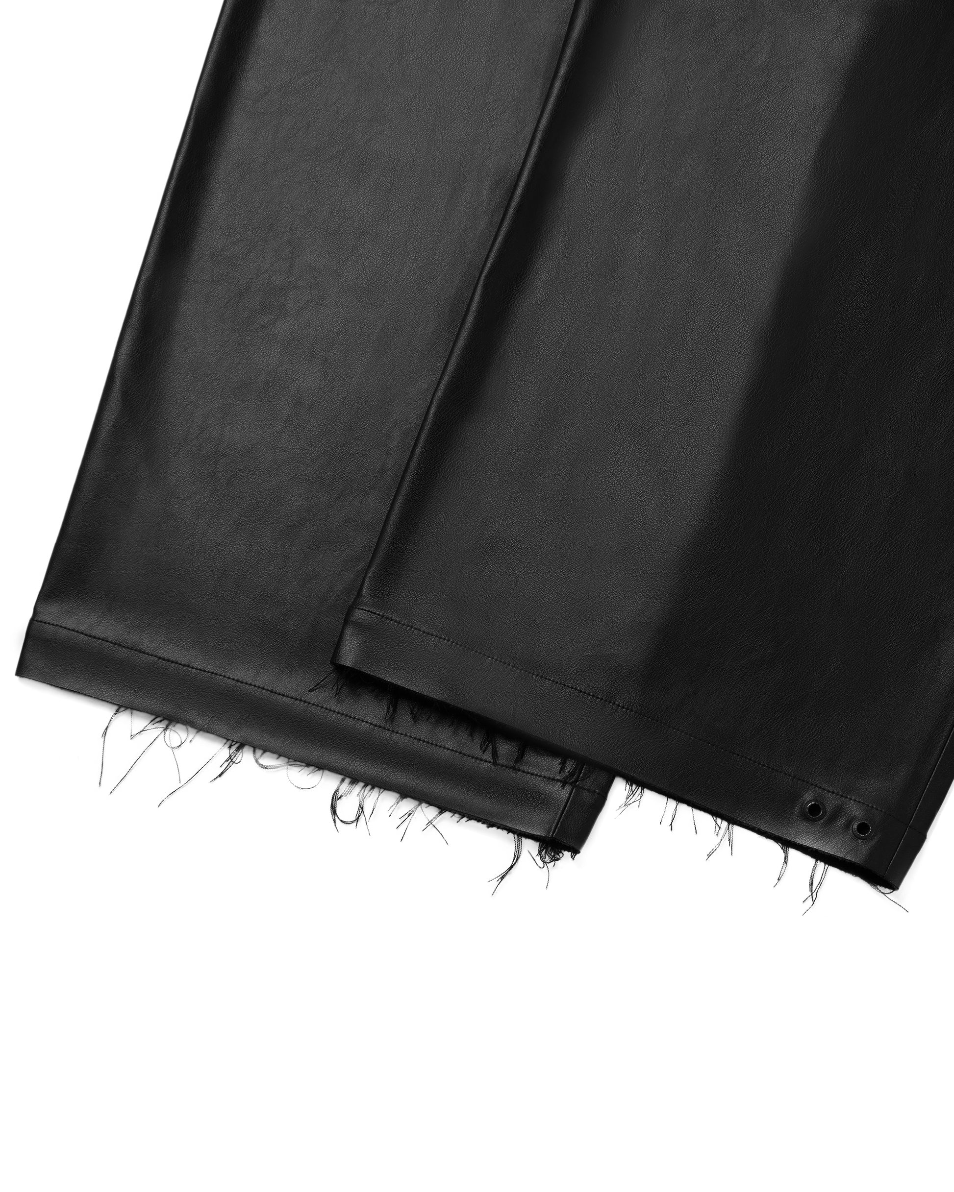 ACCEPTANCE FAUX LEATHER TROUSERS