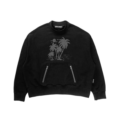 Palm Angels X TEAM WANG POCKET CREWNECK